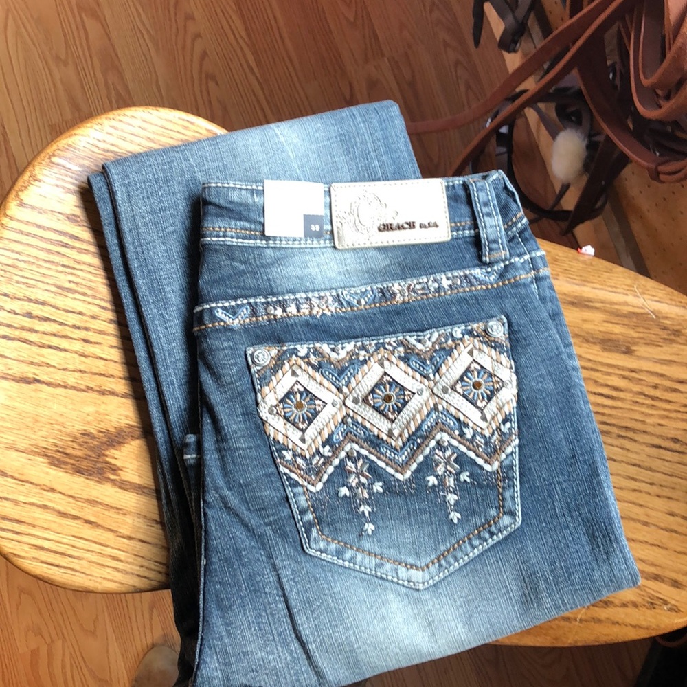 Grace in LA easy fit jeans